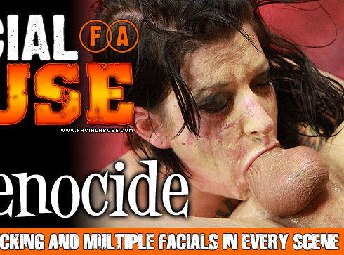 Miss Genocide Destroyed On Facial Abuse